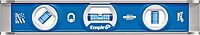 EMPIRE EM75.10 True Blue Magnetic Torpedo Level - 10 in, 3 Vials, Blue