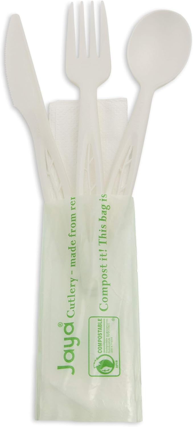 Jaya 100% Compostable Heavy Duty Cutlery by STALKMARKET