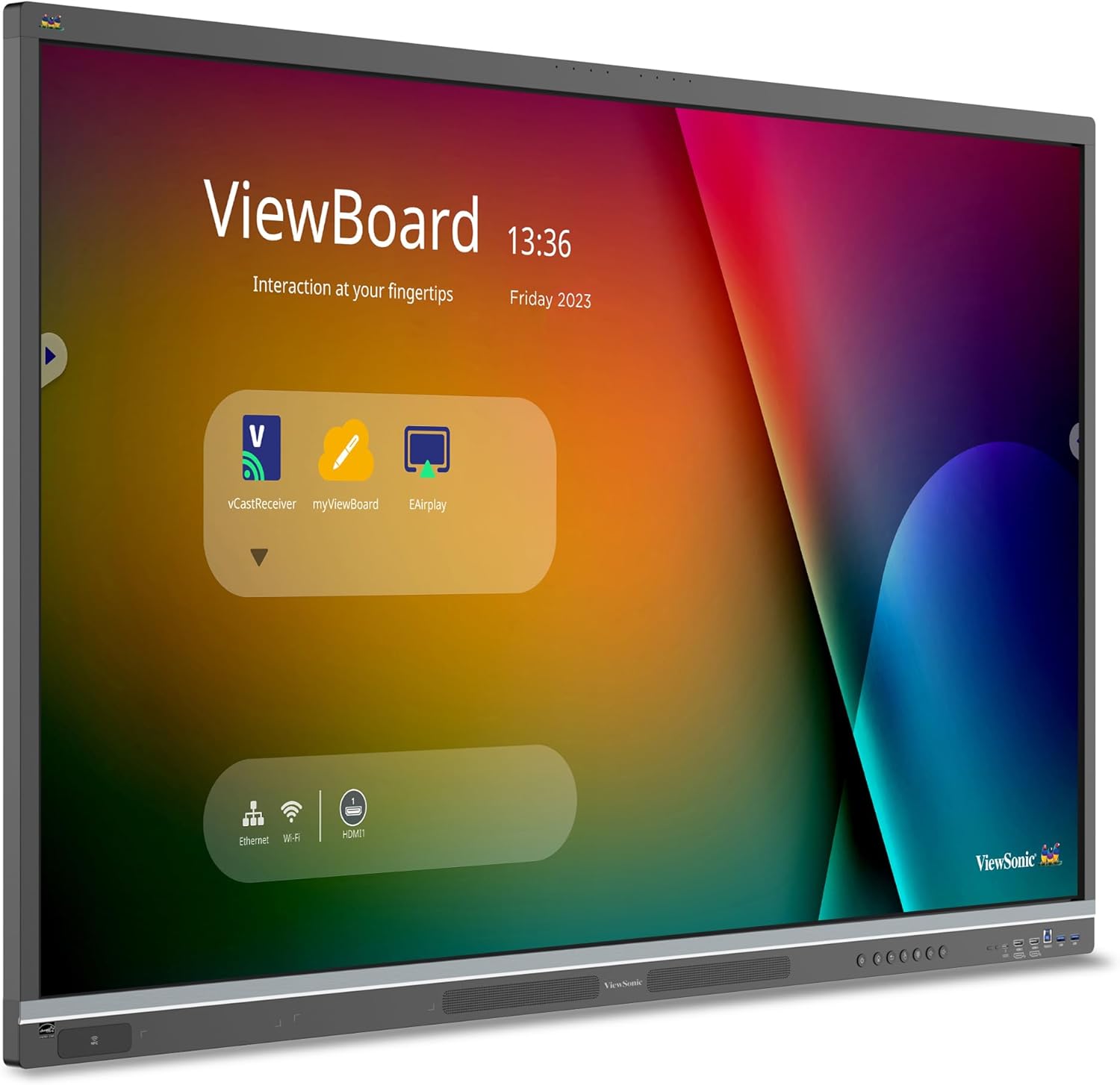 ViewSonic ViewBoard IFP Series 4K Interactive Smart Board with Android 14 EDLA and Integrated Education Software