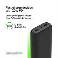 Belkin BoostCharge 20,000 mAh Portable Power Bank USB-C PD