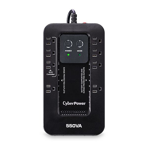 CYBERPOWER Ecologic UPS Battery Backup & Surge Protector