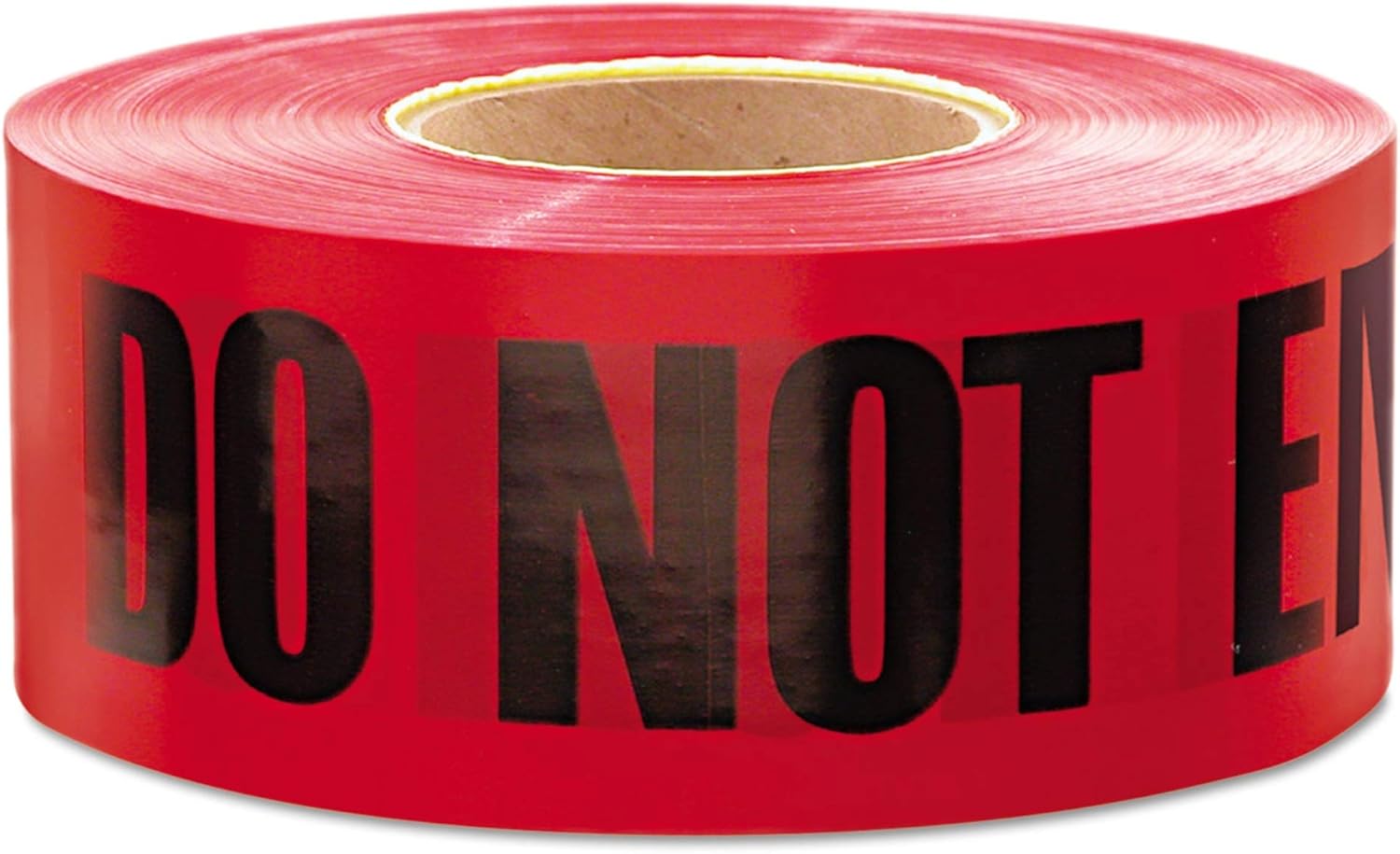 Empire Level 11-081 Barricade DANGER-DO NOT ENTER Tape, Red with Black Ink, 1000-Feet by 3-Inch