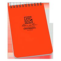 Rite in the Rain Weatherproof Top Spiral Notebook, 4" x 6", Universal Pattern