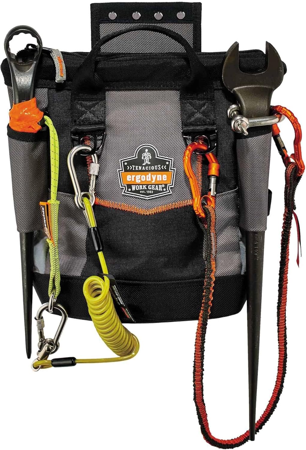 ERGODYNE Arsenal Topped Tool Pouch with Snap-Hinge Closure