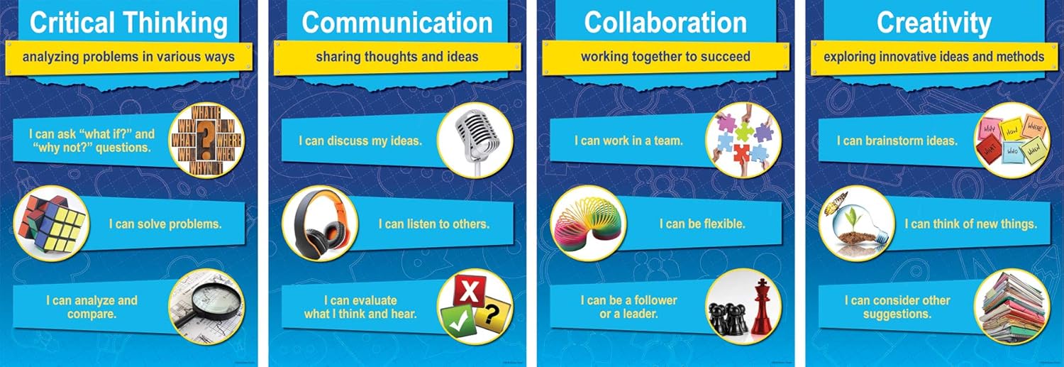 Barker Creek STEM/STEAM Poster Set 13-3/8" x 19"