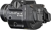 Streamlight 69476 TLR-8 HL-X G sub USB 1000-Lumen Weapon Rail-Mounted Rechargeable Tactical Flashlight with Integrated Green