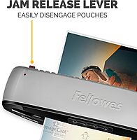 Fellowes Saturn 3i 125 Thermal Laminator Machine for Home or Office with Pouch Starter Kit, 12.5 inch, Fast Warm-Up
