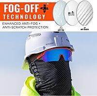 Ergodyne Skullerz AEGIR Polarized Fog-Off+ Safety Glasses