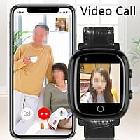 Reloj Inteligente con Detección Caídas para Personas Mayores,Reloj GPS Boton Llamada Emergencia,