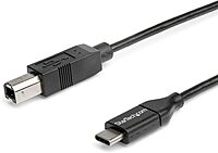 STARTECH.COM USB-C to USB-B Cable - USB 2.0 M/M