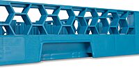 Carlisle FoodService Products RP-14 Blue Color, Polypropylene OptiClean All Purpose Plate and Tray Rack