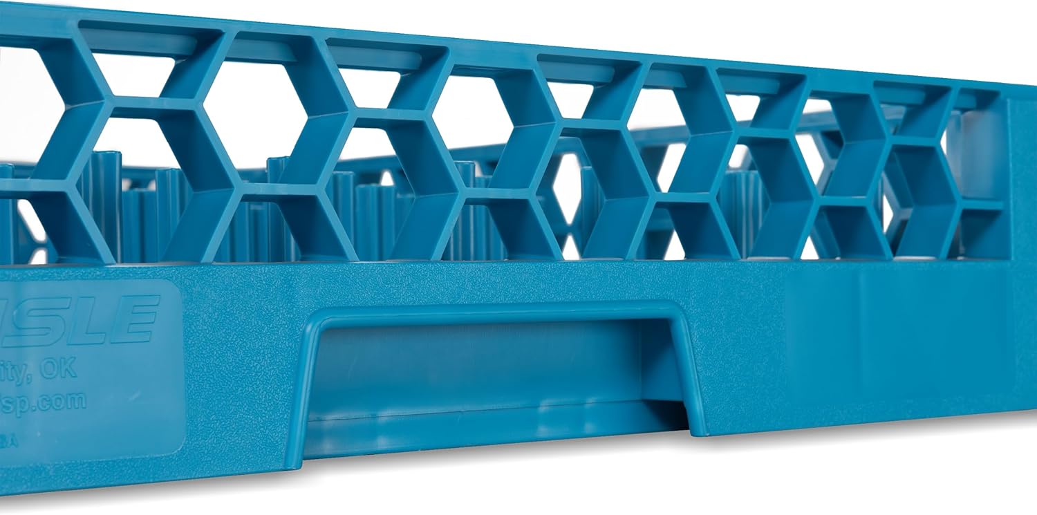 Carlisle FoodService Products RP-14 Blue Color, Polypropylene OptiClean All Purpose Plate and Tray Rack