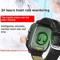 Reloj Inteligente con Detección Caídas para Personas Mayores,Reloj GPS Boton Llamada Emergencia,