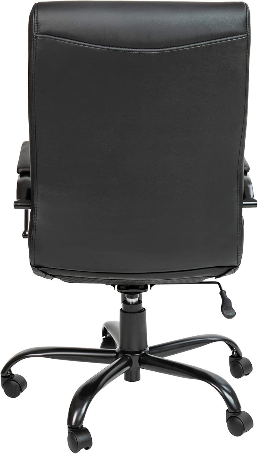 Flash Furniture Whitney Swivel LeatherSoft Desk Chair with Padded Seat and Armrests