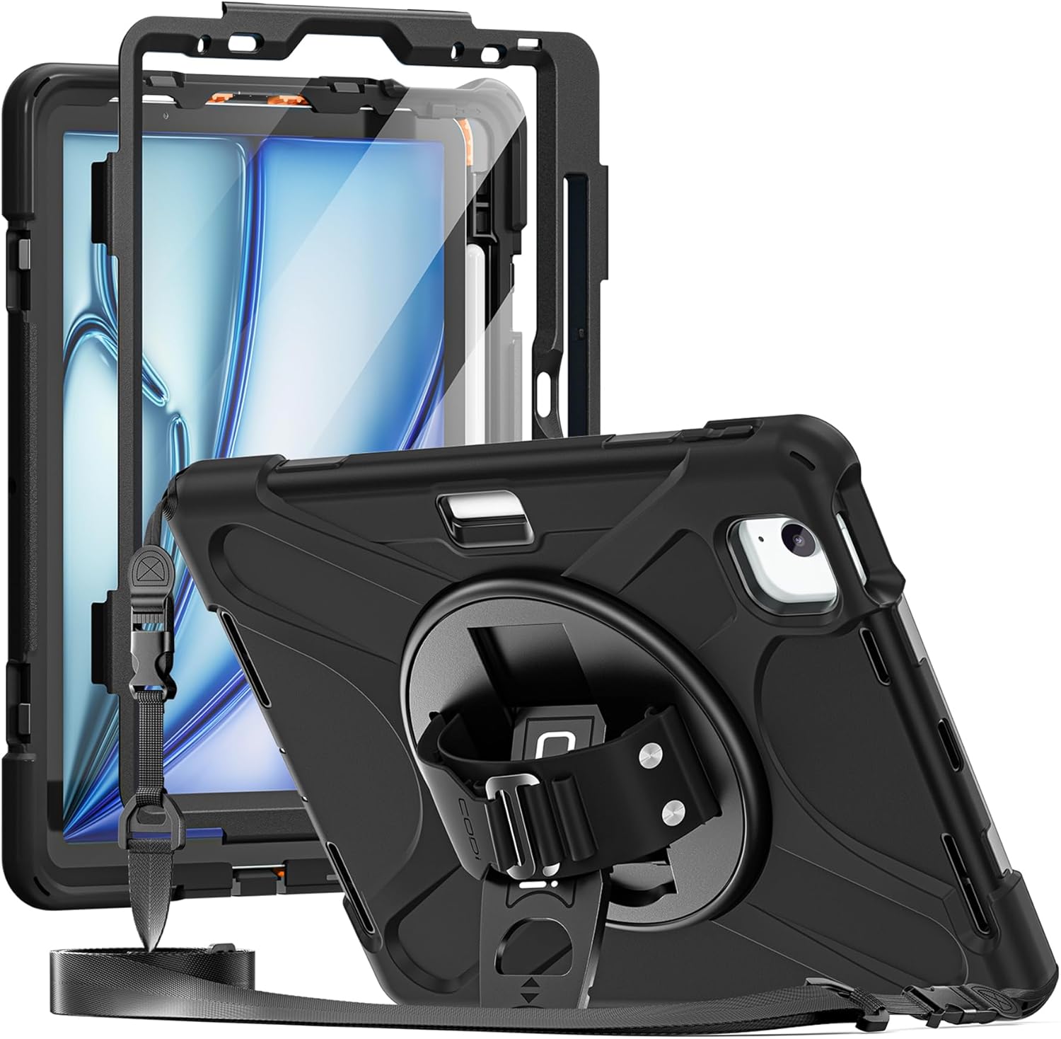 CODi Rugged Case for iPad Air 11" (M2, M3), iPad Pro 11" (4th/3rd/2nd/1st Gen)