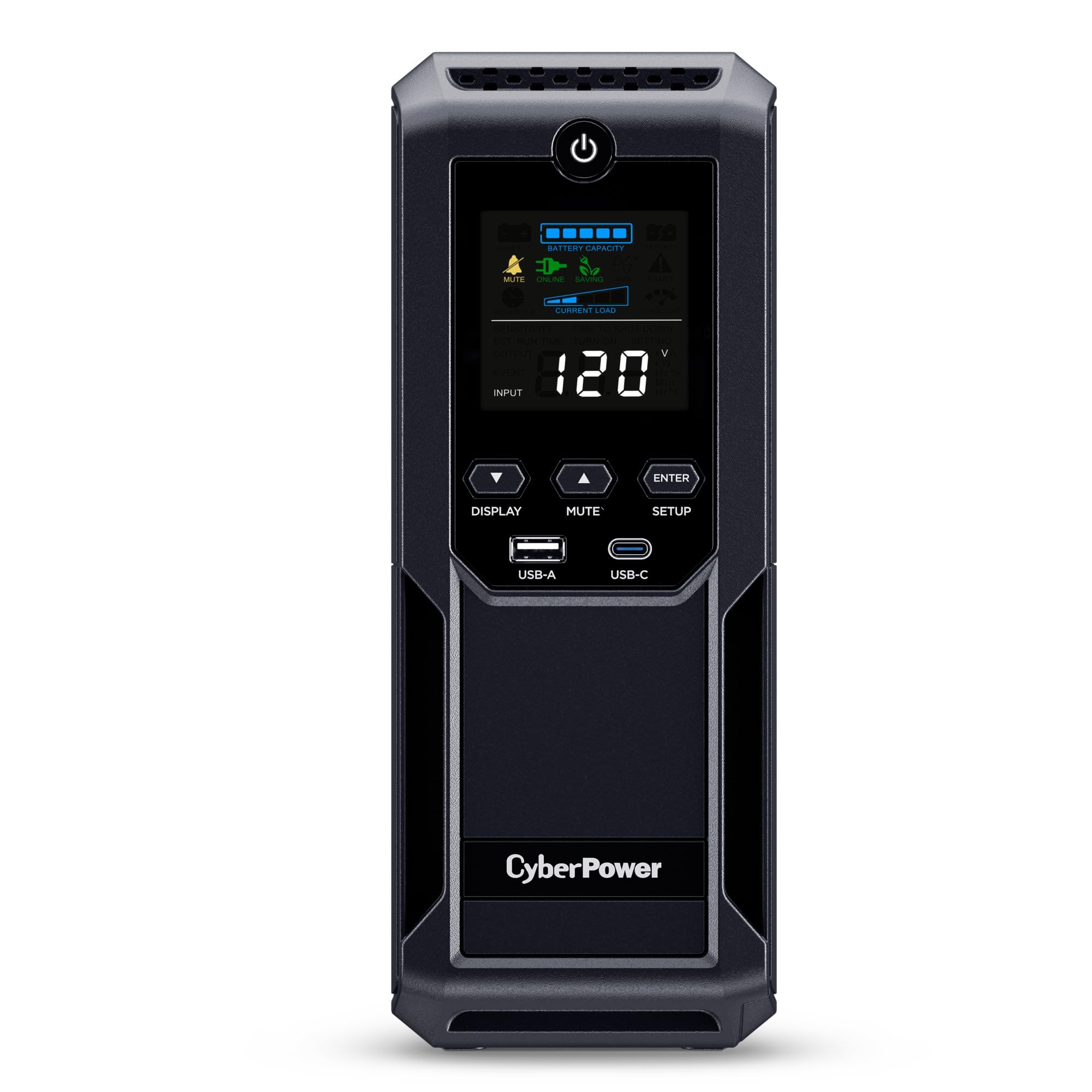 CyberPower Intelligent LCD Line-Interactive Mini-Tower UPS