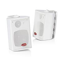BOSS Audio Systems MR4.3 4-Inch 3-Way Marine Enclosed Speakers (Pair)