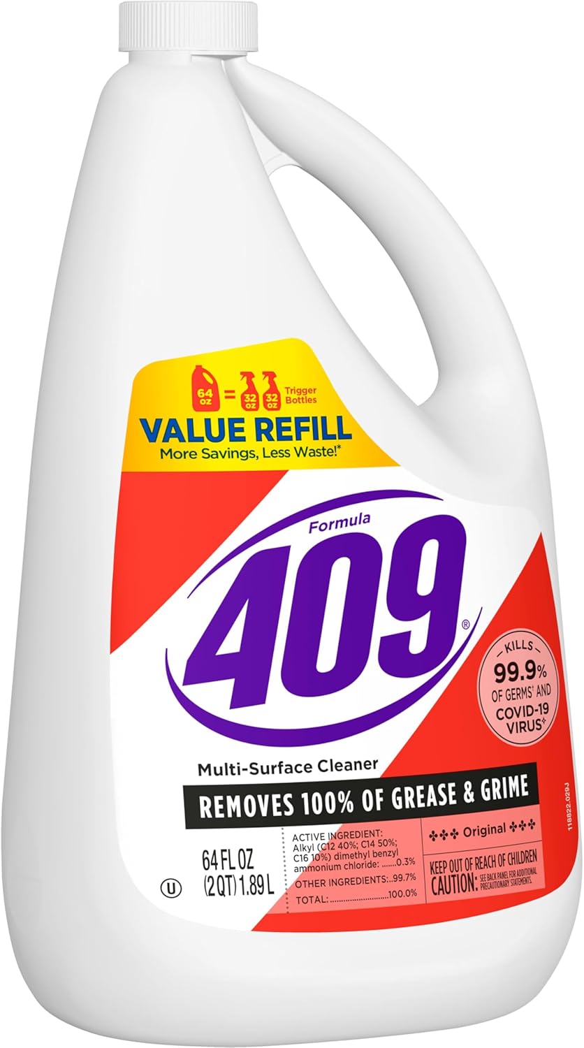 Formula 409 Multi-Surface Cleaner, Refill Bottle, Original, 64 Fluid Ounces (Package May Vary)