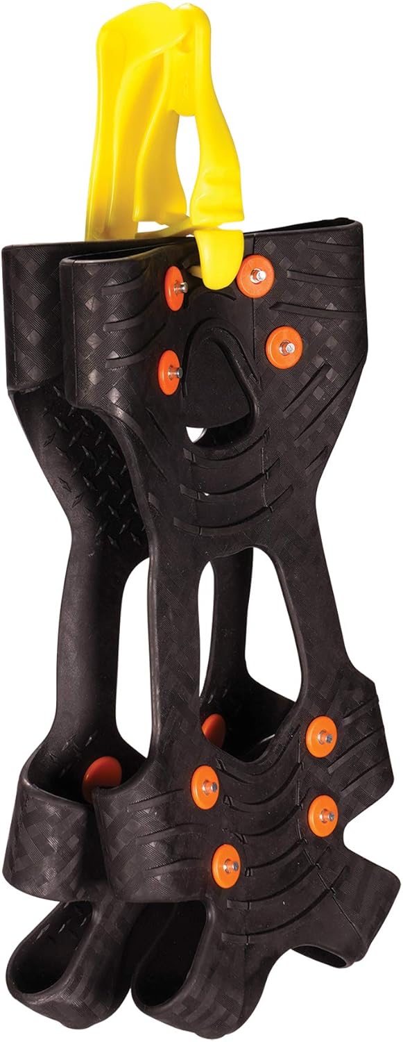 Ergodyne Squids 3405 Glove Clip Holder with Belt Clip, Lime (Pack of 2)