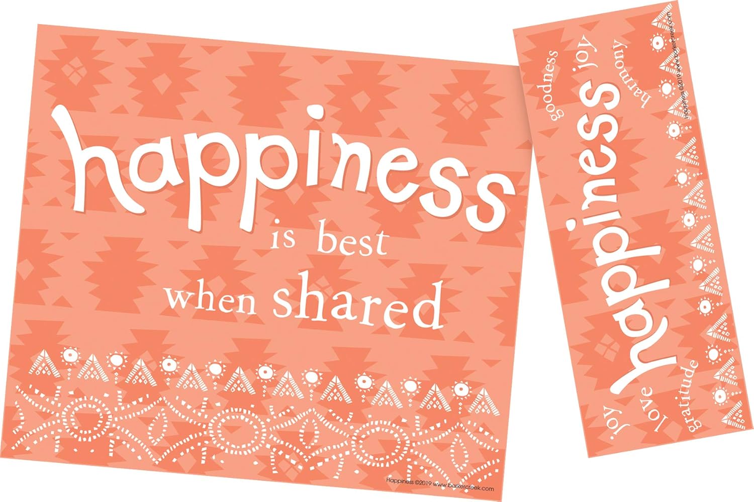 Barker Creek Award & Bookmark Set, Encourage Thoughtfulness, Mixed-Design, 120 Awards (30 Each of 4 Designs)