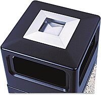 SAFCO Canmeleon Indoor/Outdoor Trash Receptacle