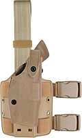SAFARILAND 6004 Drop-Leg Tactical Holster with SLS Rotating Hood