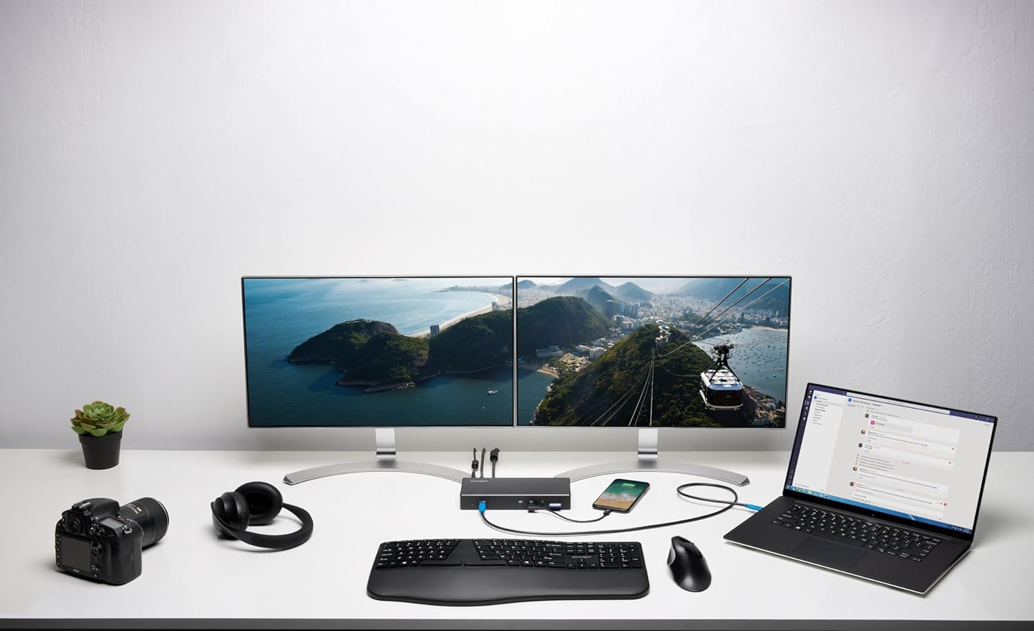 Kensington SD4855P USB-C Dual Display Docking Station (DFS),100W PD - DP++/HDMI (K33575NA)