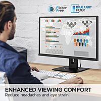 VIEWSONIC Full HD 1080p Ergonomic Monitor with HDMI, DisplayPort, VGA and USB Hub