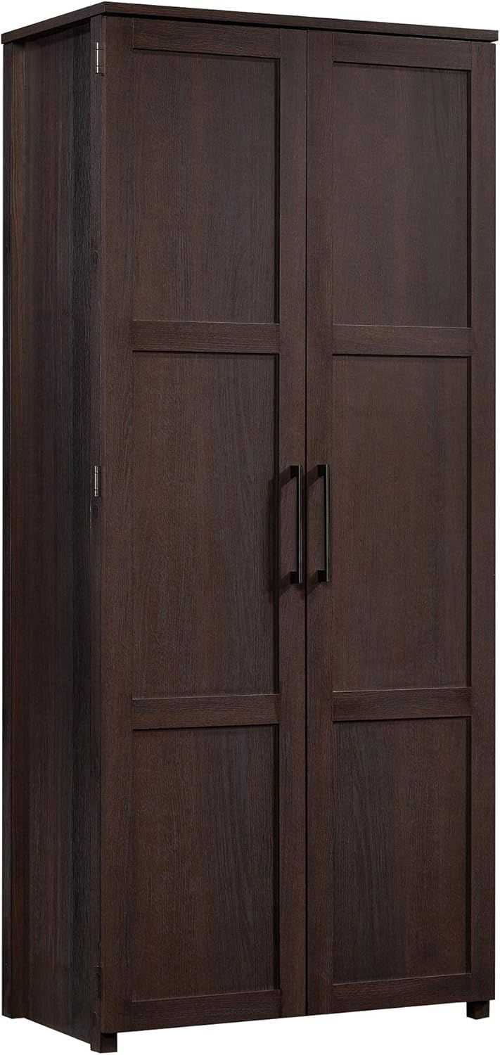 Sauder HomePlus Storage Cabinet/ Pantry Cabinet, Dakota Oak finish Oak Dark