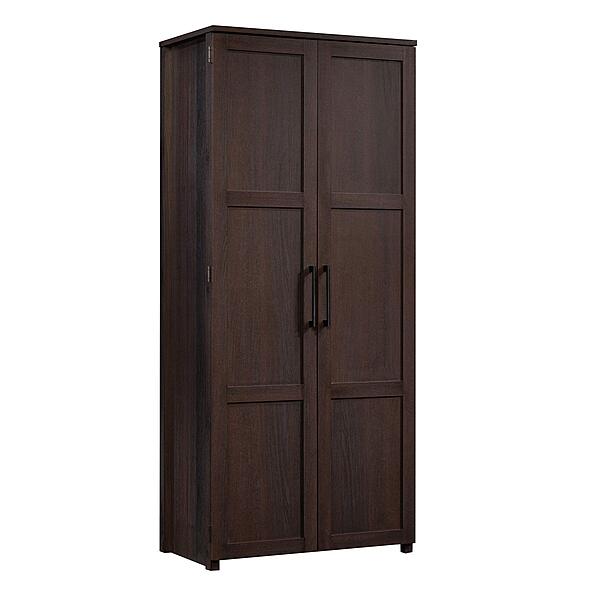 Sauder HomePlus Storage Cabinet/ Pantry Cabinet, Dakota Oak finish Oak Dark