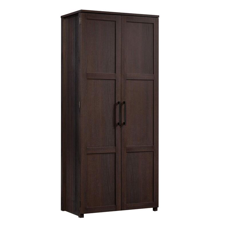 Sauder HomePlus Storage Cabinet/ Pantry Cabinet, Dakota Oak finish Oak Dark