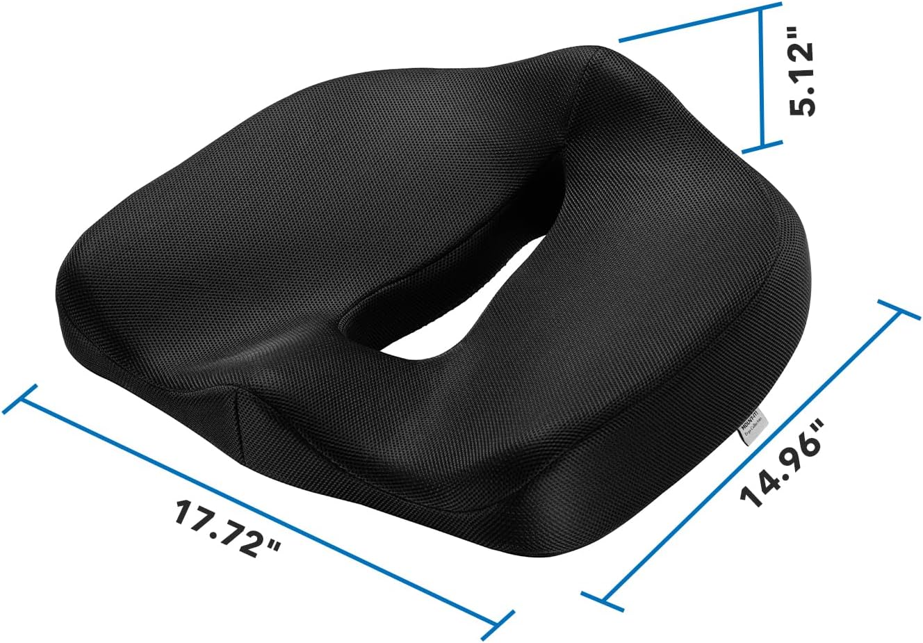 Mount-It! Office Seat Cushion, Premium Ergonomic Memory Foam with Cooling Gel