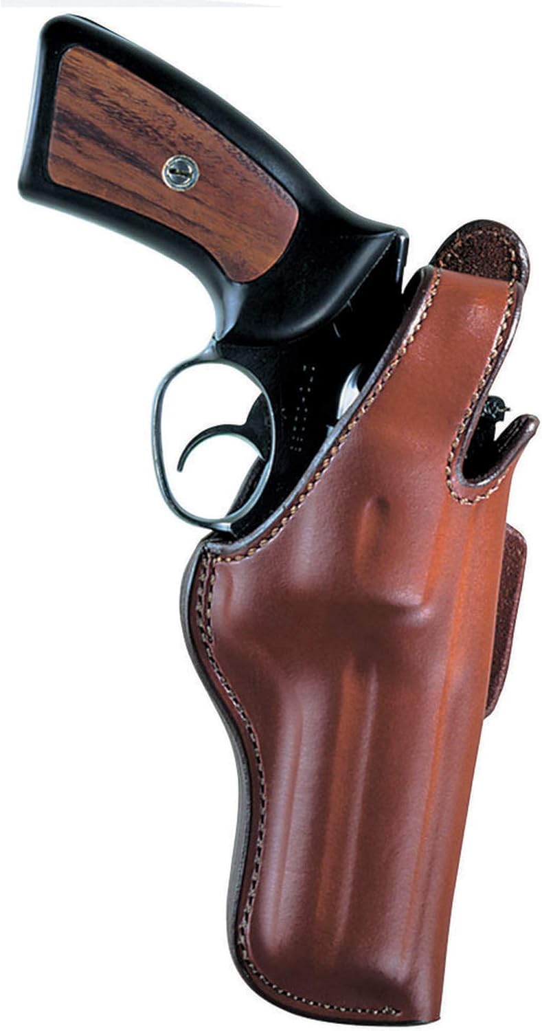 BIANCHI 5BHL Thumbsnap Suede-Lined Leather Belt Holster