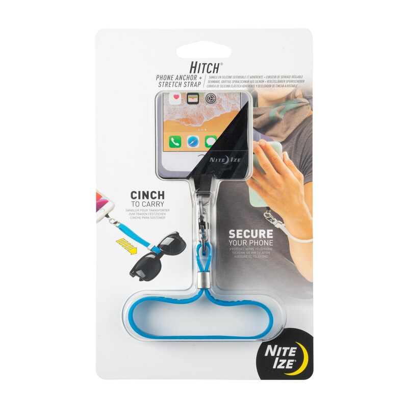NITE IZE Hitch Phone Anchor & Stretch Strap - Phone Anchor & Adjustable Strap - Cell Phone Lanyard