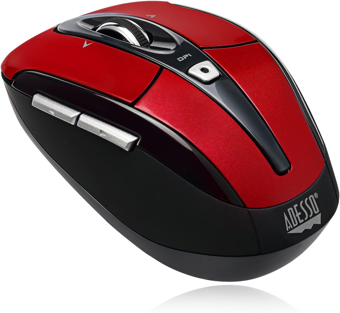 ADESSO iMouse S60 Wireless Optical Mouse with 2.4 GHz RF, Programmable Driver, Tilt-Wheel Scrolling