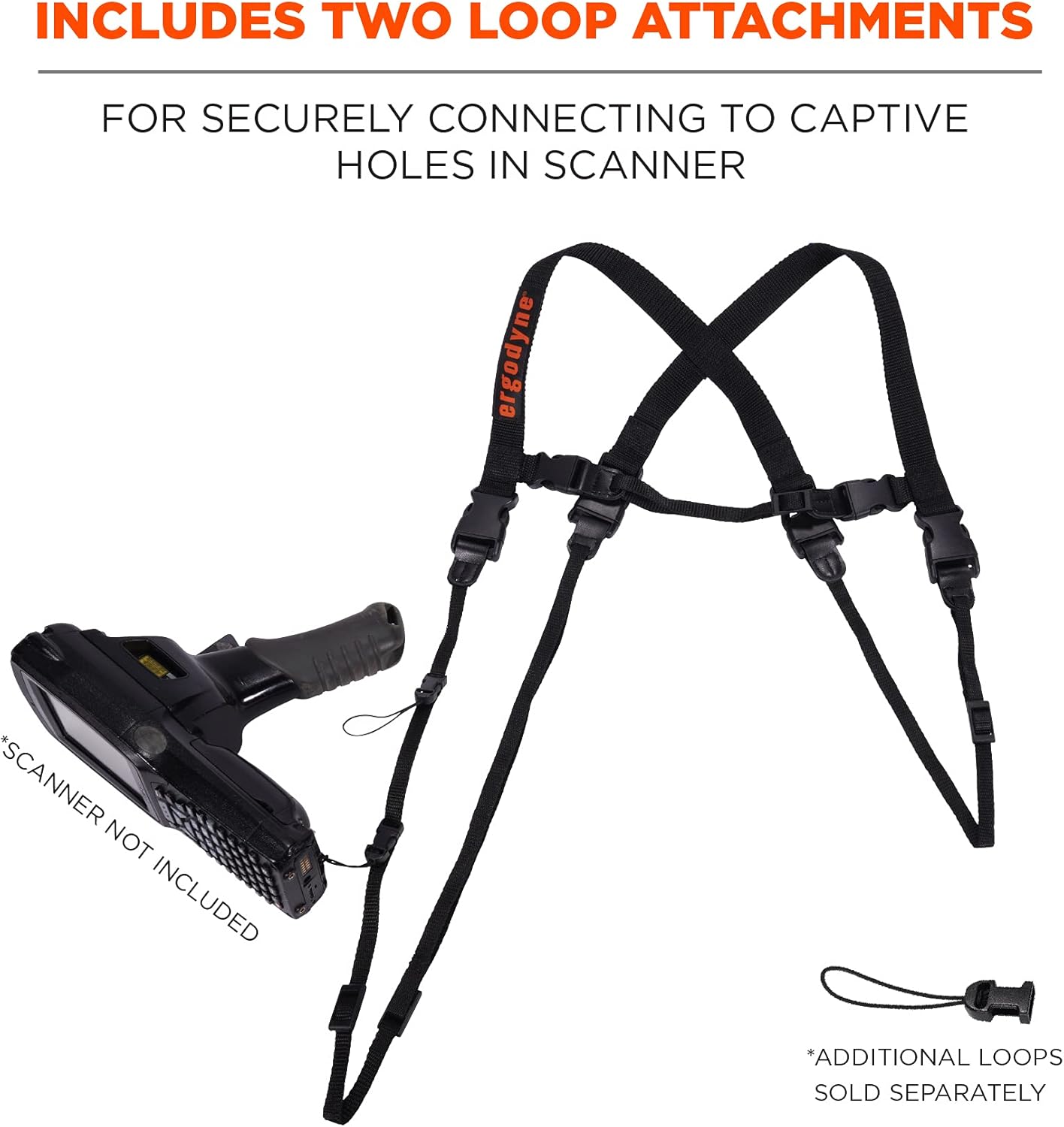Ergodyne Squids 3132 Barcode Scanner Harness
