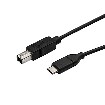 STARTECH.COM USB-C to USB-B Cable - USB 2.0 M/M