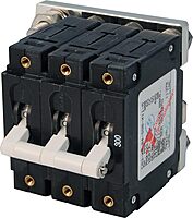BLUE SEA SYSTEMS C-Series Triple Pole Toggle Circuit Breaker