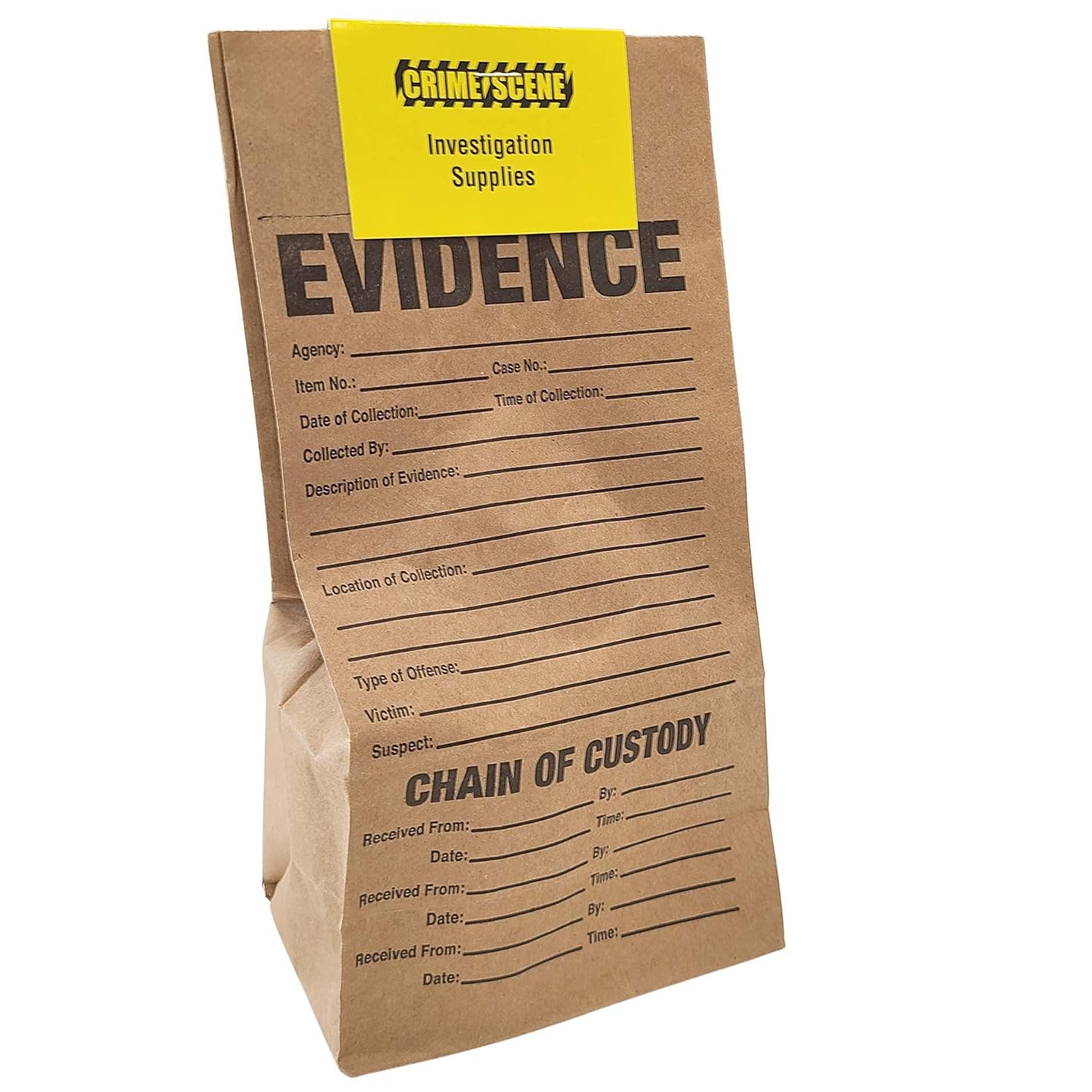 Crime Scene Evidence Box Sealing Tape, Red 1