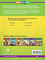 180 Days: Social Studies, Early Elementary Social Studies for Kindergarten Practice Workbook for Classroom and Home