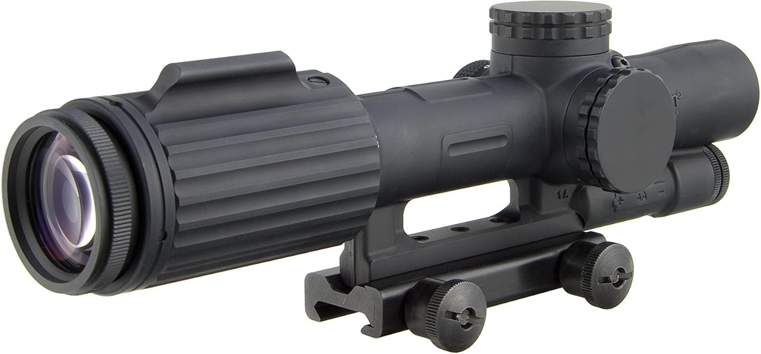 Trijicon VCOG 1-6x24 Rifle Scope with Green Horseshoe Dot/Crosshair .308/175gr & Thumb Screw Mount