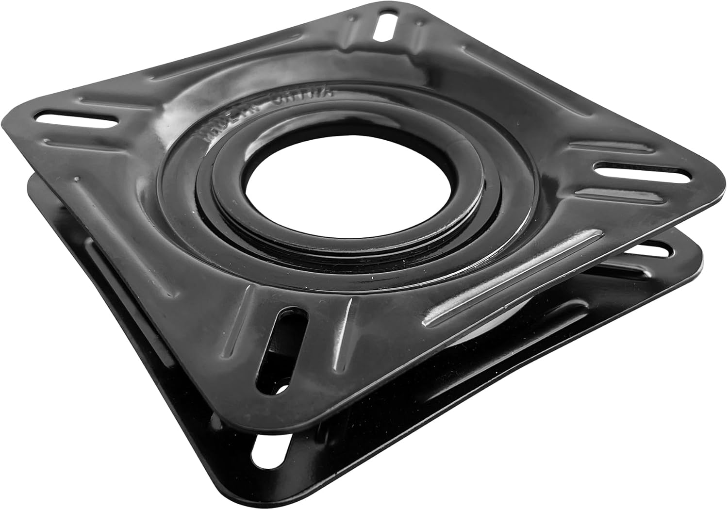 Wise 8WD7S Heavy Duty 7" Boat Seat Swivel, Black Powder Coated