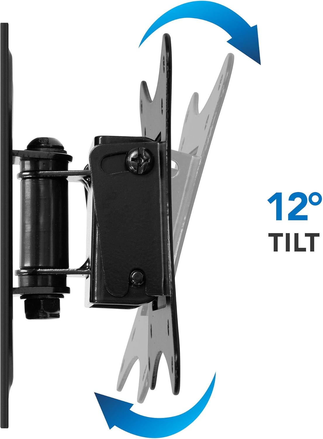 Mount-It! MI-2829 Small TV Monitor Wall Mount | RV TV Mount | Quick Release VESA Wall Mount | Fits 19 20 21 22 23 24 25 Inch