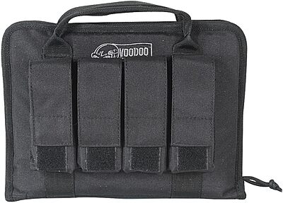 VOODOO TACTICAL Pistol Case with Mag Pouches