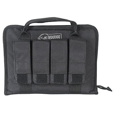 VOODOO TACTICAL Pistol Case with Mag Pouches