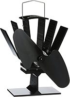 Mini Heat Powered Stove Fan - Classic Compact Design, Perfect for Wood Stoves