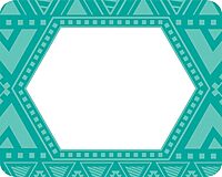 Barker Creek Name Badges & Self-Adhesive Labels, Bohemian, Multi-Design, Multi-Purpose Name Tags, Gift Tags, and More! 3.5" x 2.75", 45 per Pkg, Home, School and Office Supplies (1538)