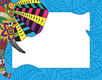 Barker Creek Name Badges & Self-Adhesive Labels, Bohemian Animals, Multi-Design, Multi-Purpose Name Tags, Gift Tags