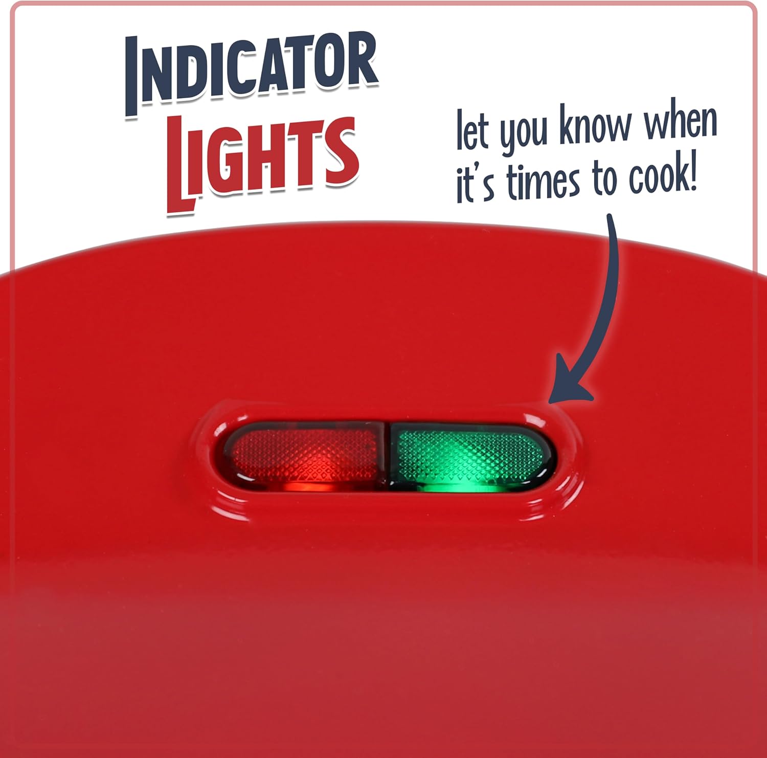 Nostalgia 6-Wedge Electric Quesadilla Maker with Extra Stuffing Latch, 8-inch, Red Original