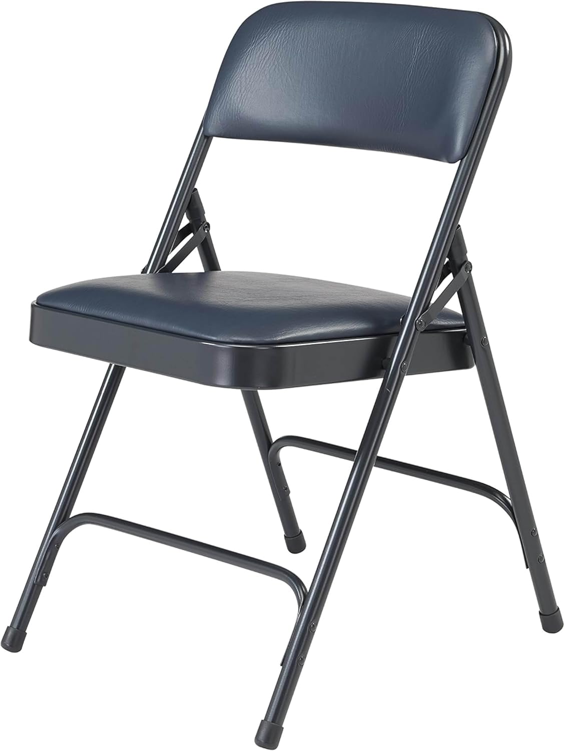 NATIONAL PUBLIC SEATING 1200 Series Padded Vinyl Folding Chairs - Set of 4